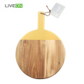 Round Acacia Wood Cutting Board