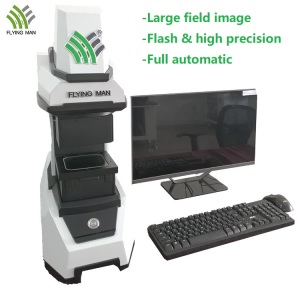 One touch high precision visual measuring instrument