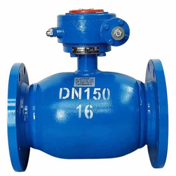 All-welded flange type ball valve
