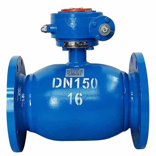 All-welded flange type ball valve