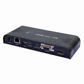LKV376 PC to HDMI Over LAN Converter, Supports Microsoft's Windows 7, Vista and XP