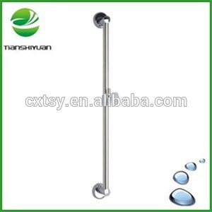 stainless steel shower sliding bar for bathroom shower support bar