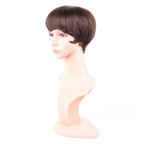 SHORT WIG NATURAL HAIR MADE