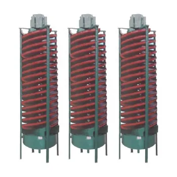 Spiral Gravity Chute Concentrator Machine Price for Mineral Copper Gold Ore Processing