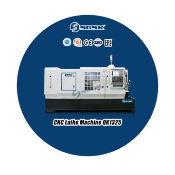 CNC أنابيب خيوط المخرطة آلة QK1325 مع حمام الدوران 255 مم لآلات الأنابيب المعدنية