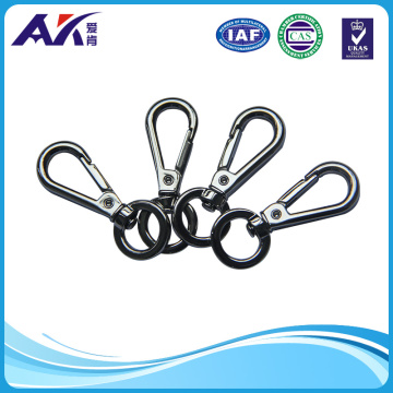 Zink-Legierung Snap Hook 5,5 cm Höhe Nickel verchromt Oberfläche