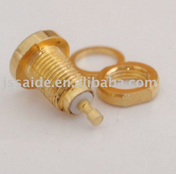 (855)MMCX female bulkhead coaxial connector