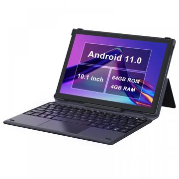 2-in-1 Tablet With Keyboard Android Mini Laptop Octa-core