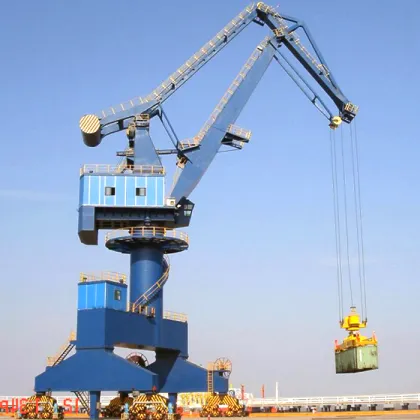 Mobile Harbour Crane: 10t to 35t Hydraulic Pedestal Portal Cranes for Containers