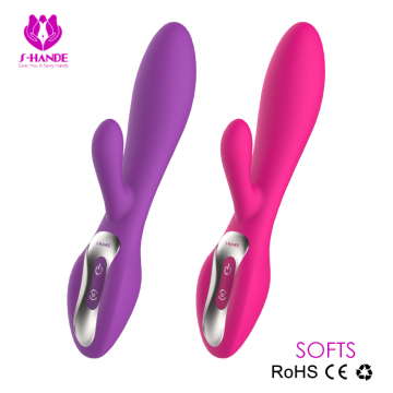 Christmas Gift Female Rabbit Vibrator Massager G-Spot Wand Sex Toys