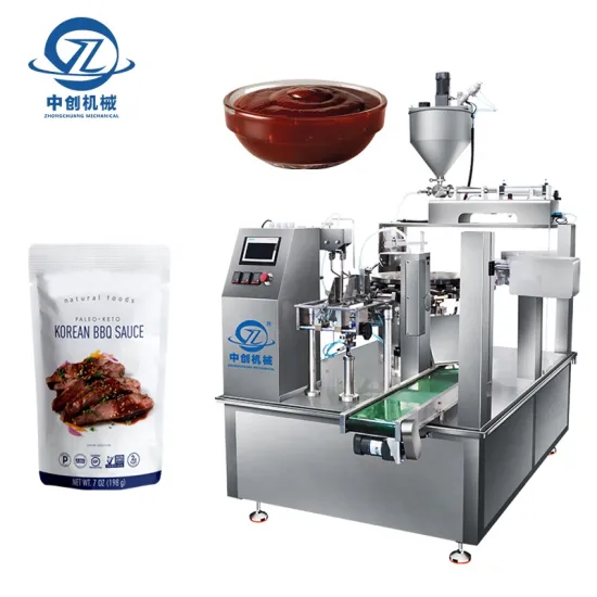 Retort Pouch Food Packaging Machine for Ready Meals and Spaghetti Bolognese