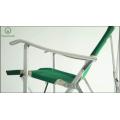 Muebles para acampar al aire libre silla plegable de aluminio ajustable