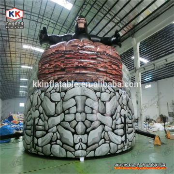 Giant Orangutan Inflatable Water Pool With Slide Combo For Adults