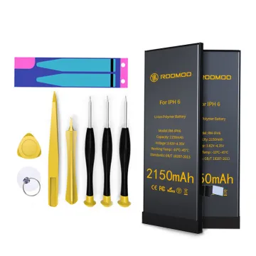 black backup compatible 2150mAh replacement battery for high- end mobile phone battery 6G