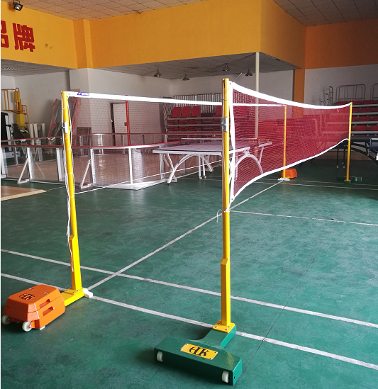 High Quality Portable Badminton Post for Indoor Games