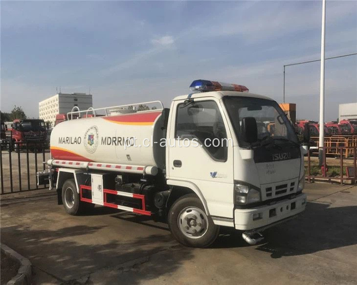 Caminhão de entrega de água de Isuzu 5000 galões