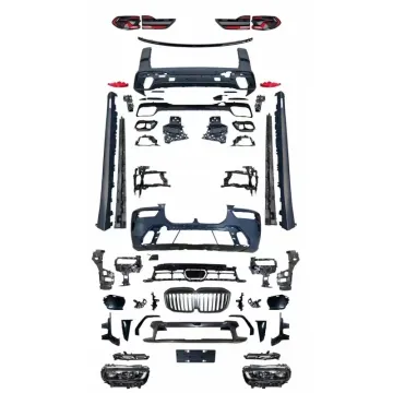 BMW X7 G07 2018-2023 Body Kit - Front Rear Bumper Assembly with Grille and Headlights