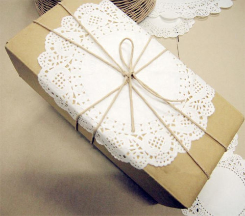 Guardanapos de papel branco decorativo descartáveis 8,5 polegadas