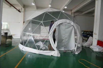 Cheap geo-dome tent