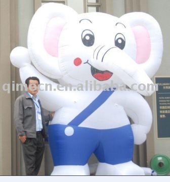 Elephants inflatable Moving Cartoons for advertising