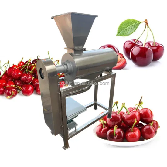 Automatic Pulper Machine for Fruits and Vegetables: Apricot, Tomato, Strawberry, Apple, Mango, Jam, and Avocado