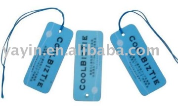 High quality clothing hangtag