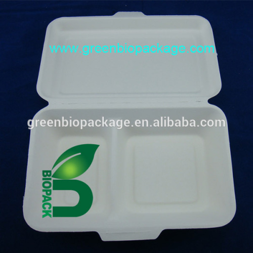 Cardboard Food Packaging Box, Disposable Take Away Food Container, High