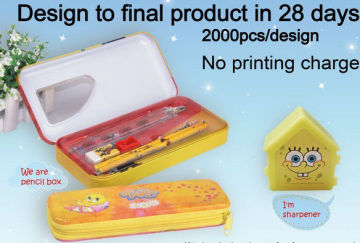 OEM design stationery set pencil box set