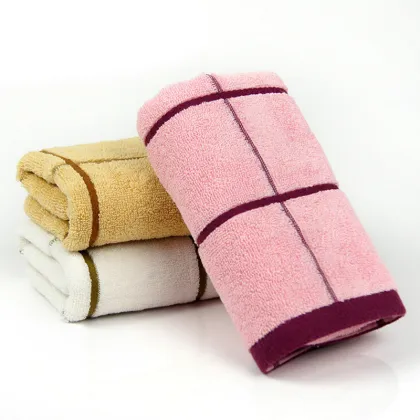 Pure Egyptian Cotton stripe bath towel