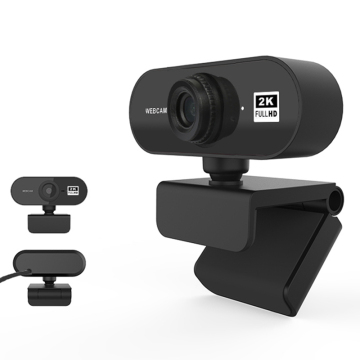 Best 2K 4MP HD Webcam with Built-in Microphone - Drive-Free for Video Conferencing, Live Streaming & Online Teaching