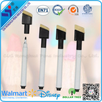 high quality and cheapest whiteboard marker pen with brush