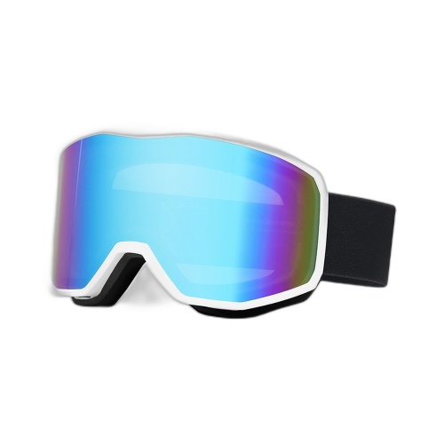 Dual-Layer Anti-Fog Cylindrical Ski Goggles