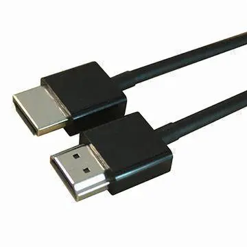 19-pin HDMI Cable with 1,080p Resolution, Type A Connection and Gold-plated Connecting Pins