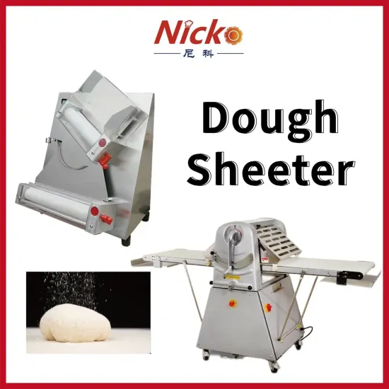 500mm Floor Type Roller Sheeter Bread Pizza Dough Sheeter