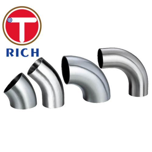 Beverage Polished Welded Stainless Elbow Steel