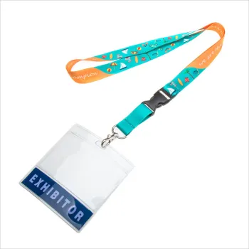 cheap printed lanyards with ID card holder