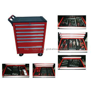 197pcs hand tools car tool kit titanium adjustable wrench