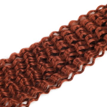 350 Faux Locs für eine warm getönte, schützende Frisur