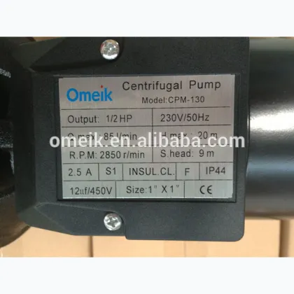 Electric water pump hp