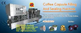 K-cup coffee capsule filling sealing machine