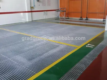 fiberglass solid grille/tree protection frp grating