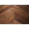 Black Walnut Chervon flooring