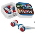 Super bass terdengar earphone dengan sertifikat