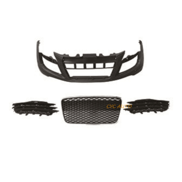 Hot Sale R8 Front Pumper Bodykit مع Grille Fit for Audi R8 2007 2009 2013