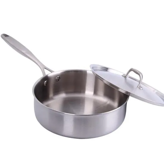 Stainless Steel 304 Induction Frypan - Wholesale and Retail Cookware for Home Kitchens