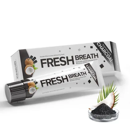 OEM Private Label Natural Active Charcoal Teeth Whitening Toothpaste and Bamboo Charcoal Toothpaste