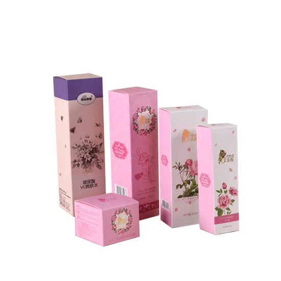 Square Empty Perfume Packaging Paper Boxes For Bottle