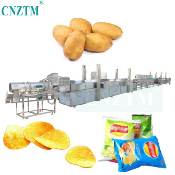Fully Automatic Potato Chips Making Machinery - Frying Machine for Potato Chips Production