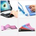 4 Colors Wireless Keyboard Foldable Universal Portable Bluetooth Soft Silicone For Smart Phone Laptop Computer Peripherals