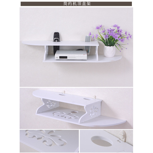 Foamed PVC Display Shelf Storage Case Home Use